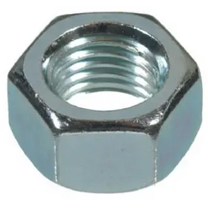 212 MAIN Coarse Thread Zinc Steel Hex Nut Hardware, 50-Pack Fasteners for Sailing Water Sports