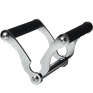 V HANDLE Viking Press Landmine Handle for 2-Inch Olympic Barbell, T-Bar Row Attachment Core Strength Training Accessories, Shoulder Press Landmine Attachment Equipment