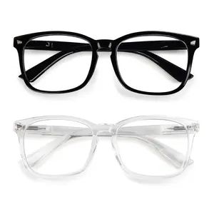 JOSCHOO Blue Light Glasses for Woman Men Blue-Light Blocking Glasses Computer Reading/Gaming/TV/Phones Glasses Fashion Anti Eyestrain Glasses Lightweight Blue Light Gaming Glasses