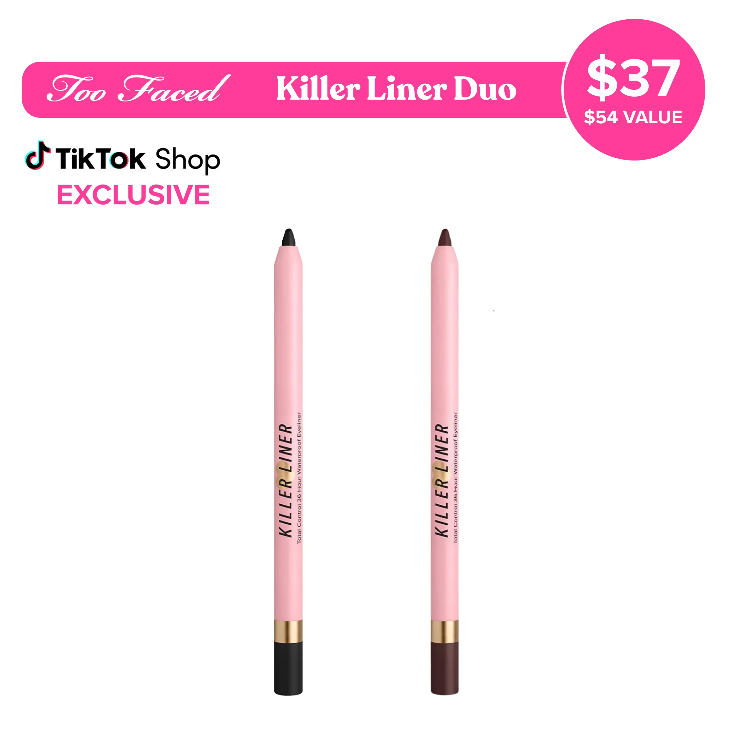 Too Faced Killer Liner Duo