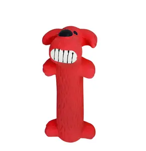 Original Loofa Dog Latex Ruff 6" Dog Toy, Assorted Colors for small breeds.