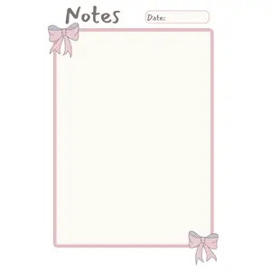 Notes Insert Pages