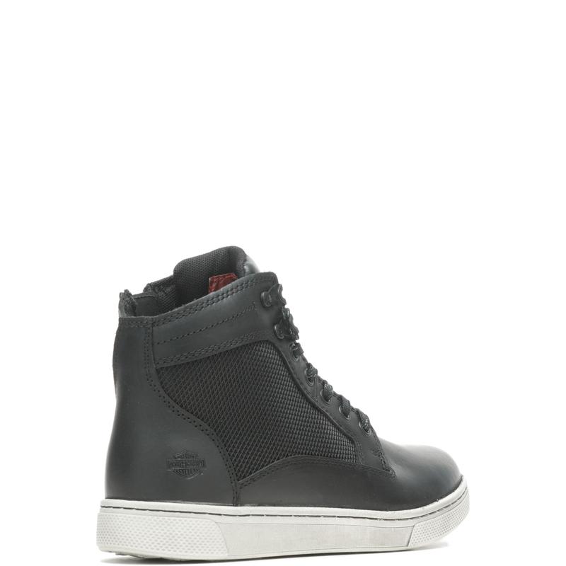 Harley-Davidson Adaley Lace D83417 Womens Black Leather Motorcycle Boots