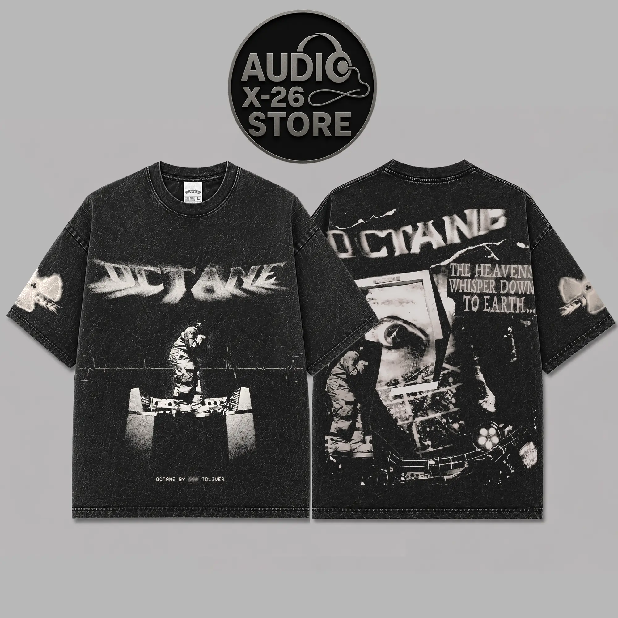 [X-26] Donny Toliver - Octane Graphic 2026 Premiumn Acid Washed Cotton T-Shirt, Donny Toliver Fan Graphic Tee, Octane Album Merch Streetwear Graphic Shirt, Gift for Hip-hop Fans