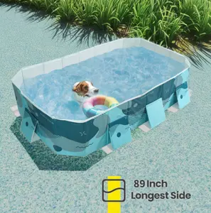 Foldable Ball Pit for Toddlers, 89 in Ocean Ball Pool, Play Pit Gift for Kids for Indoor Outdoor, Green