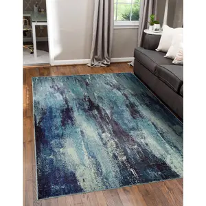 Blue Barcelona Rug