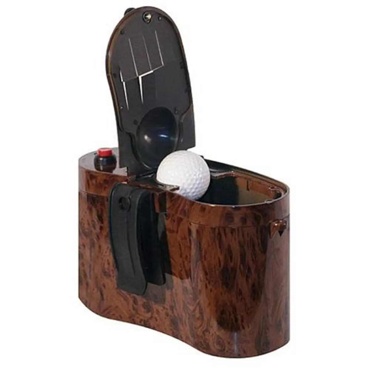 212 MAIN Compact Motorized Golf Club & Ball Cleaner, Durable Scrubber with Quiet Motor and Direct Attach for Golf Bags and Carts, Golf Ball, Mini Size