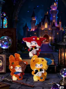 (022)-ZAZA BB TOY-Patch Town Series Plush Blind Box Keychain(Secret Edition: 72:1)