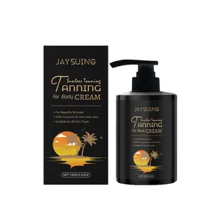 JAYSUING Tanning Cream Sunless Bronze Wheat Skin Care Moisturizing Tanning Boosting Lotion