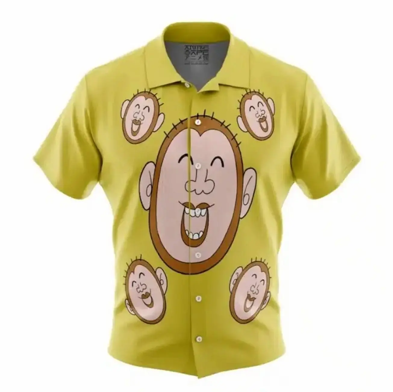 Mob Monkey Shirt, Mob Psycho 100 Hawaiian Shirt | Cool Summer Anime Vibes for Men & Fans