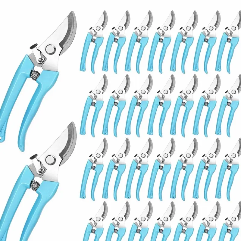 Garden Flower Shears Pruning Scissors Heavy Duty Plant Scissors Trimming Garden Clippers Hand Tree Pruner for Yard Gardening Plants Hedge Flower Tree Cutting Secateurs