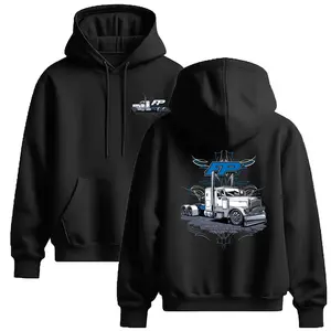 🚚 Interesting Unisex Big Rig Semi Truck Hoodie🔥 Diesel Mechanic Graphic Pullover, Long Haul Trucker Streetwear, Trendy Fall-Winter Comfy Casual Party Vibes tiktok shop deals streetwear graphic hoodies