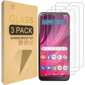 [3-Pack] Designed For BLU View Speed 5G [Tempered Glass] [ Glass with 9H Hardness] Screen Protector