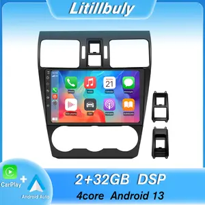 Car Stereo for Subaru Forester 2013-2015 & Subaru WRX 2013-2015 /Subaru WRX STI 2013-2015 & Subaru lmpreza 2013-2015 touch screen has Android Auto Wireless Carplay, Bluetooth WIFI supports GPS Navigation