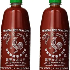 Sriracha Hot Chili Sauce 28oz, pack of 2 Sriracha Hot Chili Sauce 28oz, pack of 2