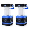Westinghouse 1000 Lumen Solar Powered LED Lantern - High Lumen Flashlight, Handheld, 5 Adjustable Light Modes, Dual Charging USB/USB-C, Cordless Rechargeable, Power Bank, Batteries Included, SOS Mode, Camping Gadget, Solar Outdoor Lights giftideas