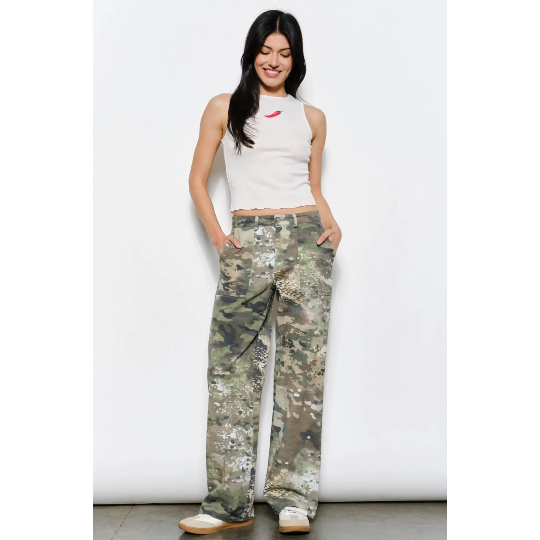 Camo Cheetah Pants