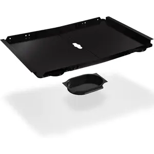 Replacement Tray with Catch Pan for Dyna Glo Grill, 24-30" Drip Pan for 4 5 Burner Gas Grill Nexgrill, Grill Tray for BHG Expert (Black)
