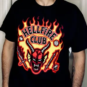 Hellfire Club T-Shirt - Unisex Retro Design with High-Quality Prints for Everyday Wear