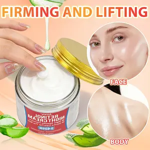 Retinol Cream for Face - Facial Moisturizer with Collagen and Hyaluronic Acid, Retinol Moisturizer,  Facial Skin Care Face Cream, With Retinol+Vitamin E+Centella Asiatica, Aloe Extract, Unisex, Suitable For All Skin- 100g