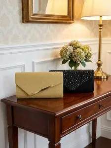 Elegant Glitter Clutch Bag Set, Sparkly Evening Handbags for Party, Wedding & Daily Wear, Stylish Accessory for Special Occasions