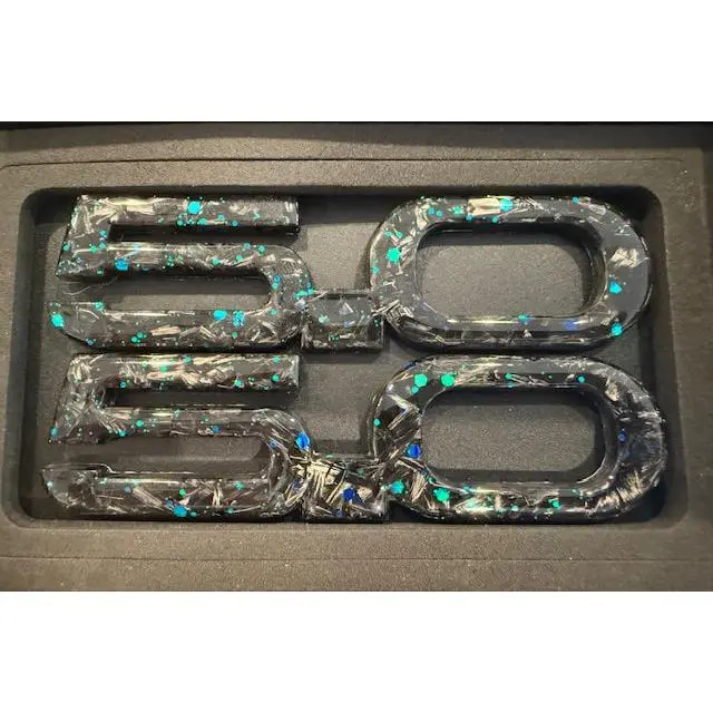 Mustang Carbon Fiber Forged Emblems