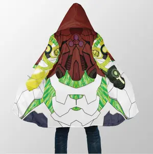 Metroid Dread Samus Aran Power Dream Cloak Coat, Game Men's Women's Hooded coat, Fleece Jackets Coats, Gift For Men And Women