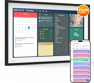 2026 Smart Family Calendar — 10.1"/15.6" HD Touchscreen, WiFi Sync, 64GB Storage, Auto Rotation, Family Schedules & Chores, Smart Reminders, Perfect Gift for Parents & Busy Households, AiMOR App Sync!
