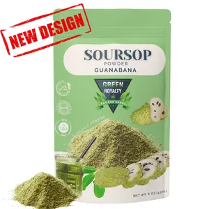 Green Royalty Guanabana Powder 8oz(Polvo De Guanabana)-Herbal Supplement