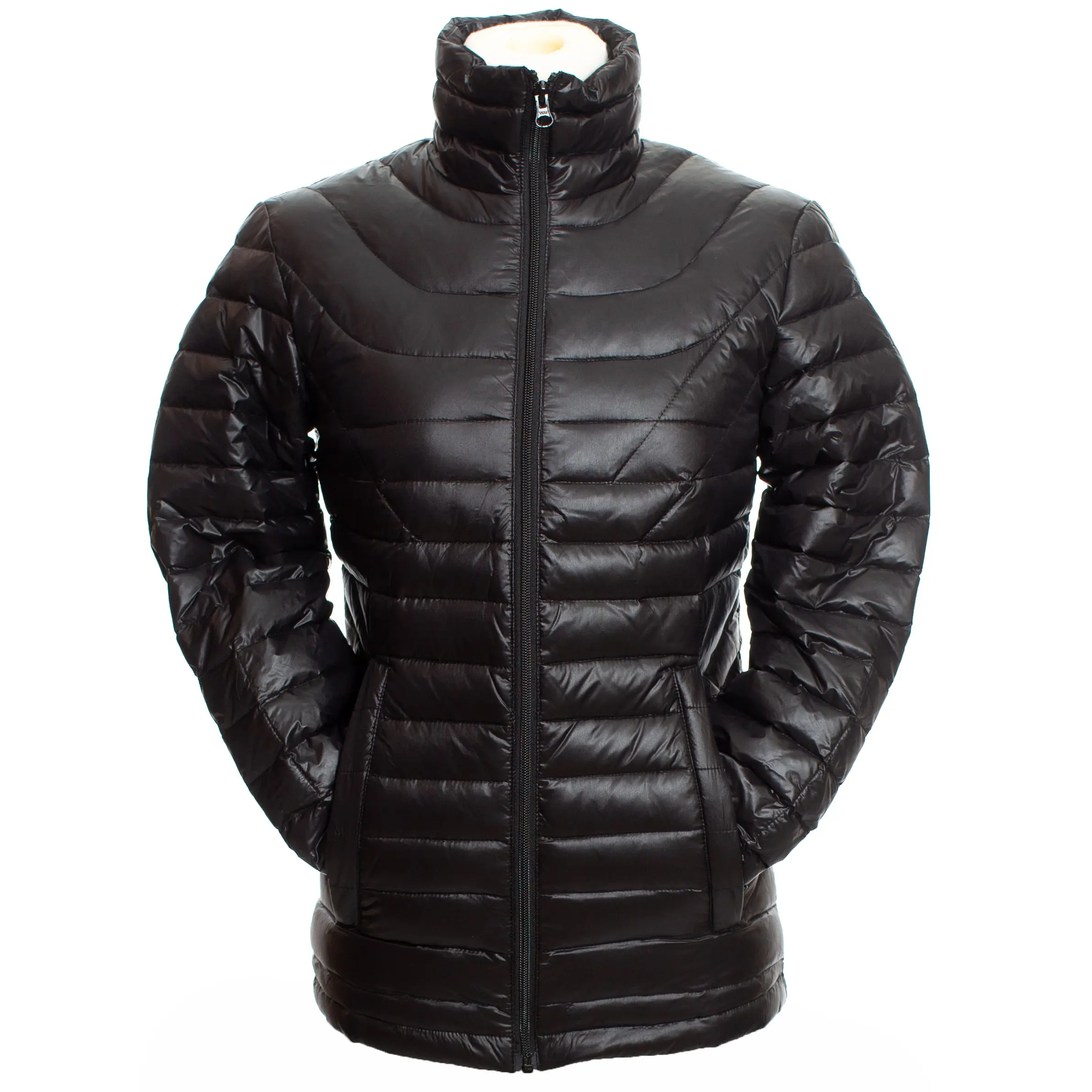 Women's Stormy Down Coat, Water Proof Shell Design, Equipped with Durable Zipper, Tops, Below Waist, Jackets