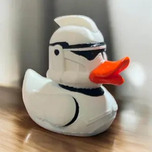Trooper Duck 3D Printed Duck Collectible Plastic Figurine for Jeep Lovers