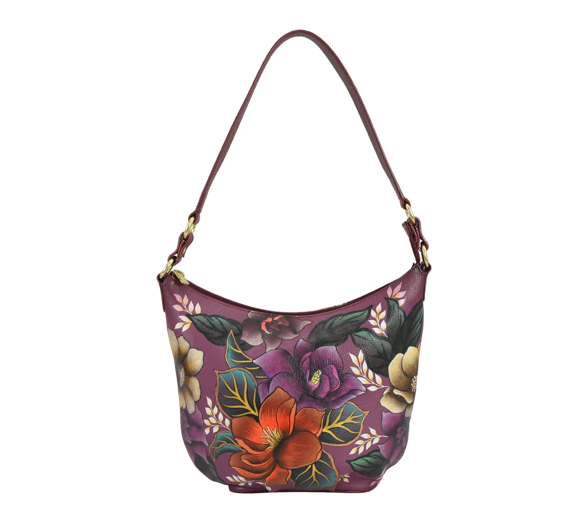 Anushcka Painted Leather Large Shoulder Hobo