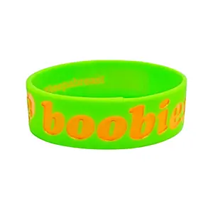 i love boobies! Classic Bracelet - Neon Iguana