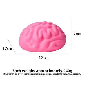 "Extra Large Brain Stress Relief Squishy Toy, Slow Rebound Squeeze Fidget Toy"