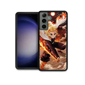 Anime Cute Demon Slayer Kimetsu no Yaiba Nezuko Zenitsu Inosuke Phone Case for Samsung Galaxy A15, A13 A14 A16 A21 A22 A23 A25 A26 A31 A32 A33 A34 A35 A36 A42 A51 A52 A53 A54 A55 A56 A73 5G Shockproof Cover