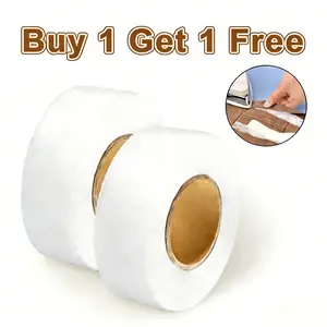 Iron-On Hemming Tape Buy 1 Get 1 Free No-Sew Fabric Adhesive for Pants Quick Fix White