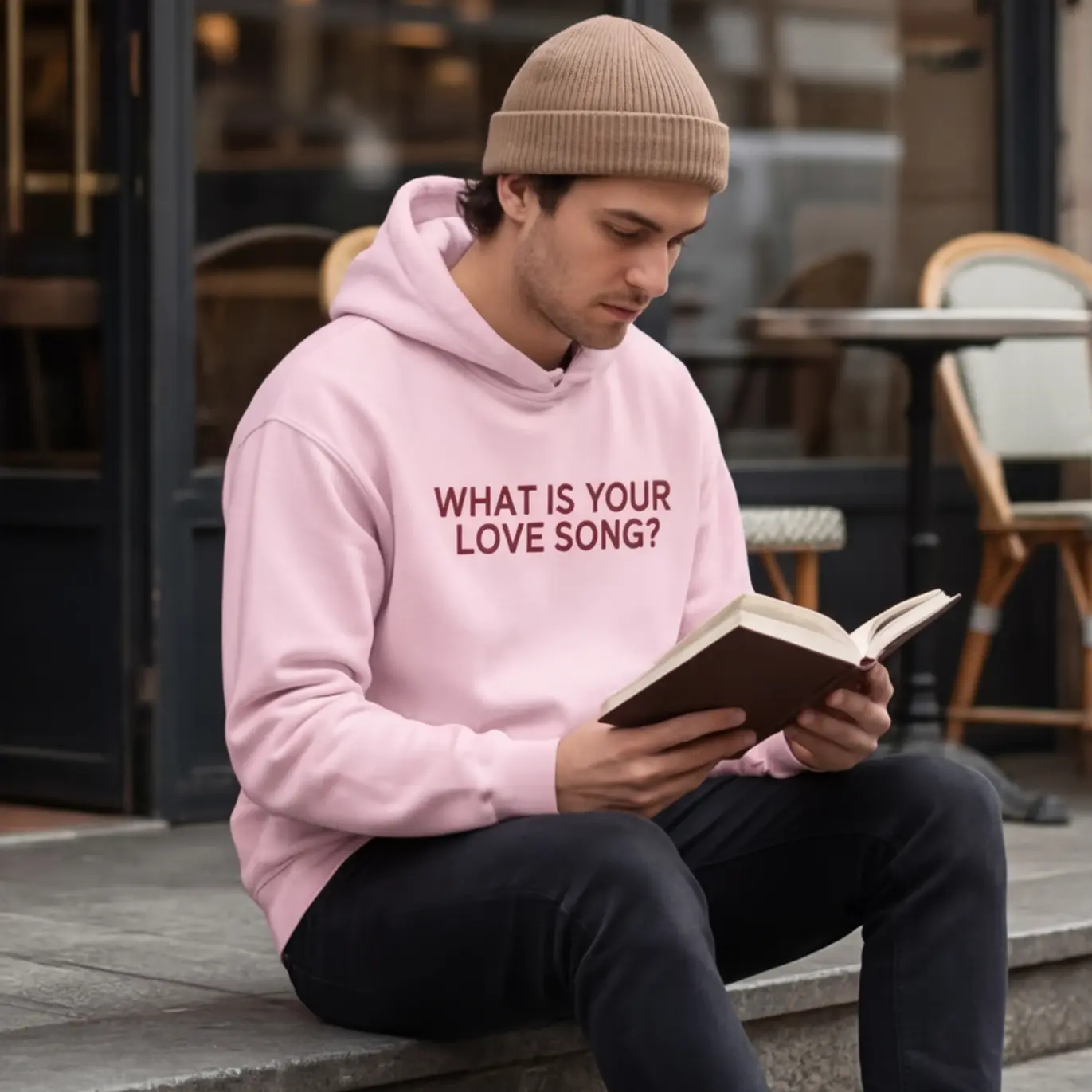Embroided] What Is Your Love Song Embroidered Hoodie, Kpop Fan