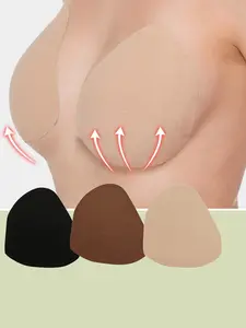 Disposable Nipple Covers Invisible Seamless Adjustable Bra Cups Summer Anti-Slip Breast Pads Women Set of 3