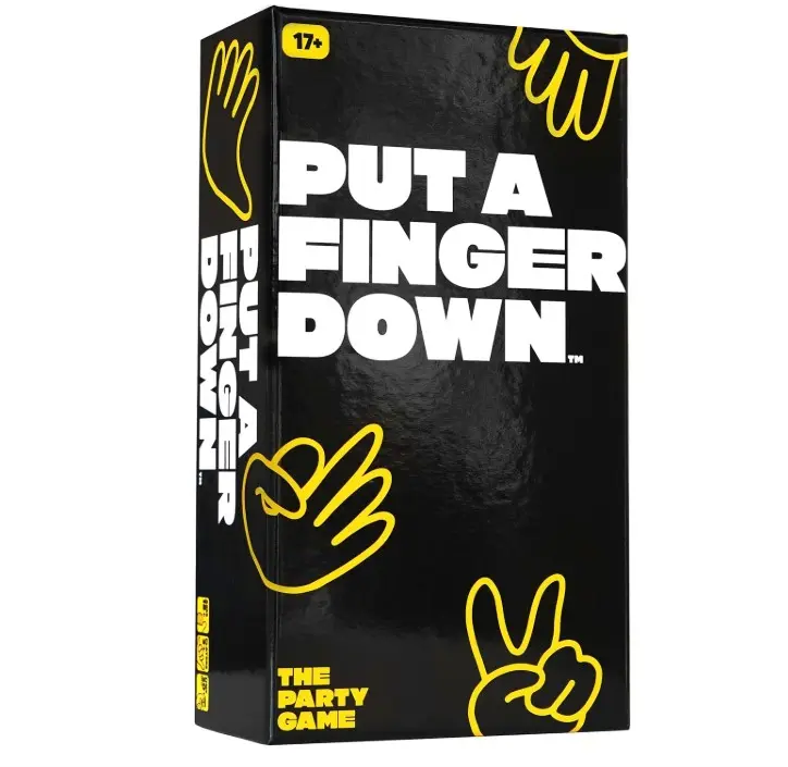 Put A Finger Down Party Card Game for Groups and Game Night | Party gameplay, Conversation starter, Group activity, Quick setup, Ages 14+, Social game night