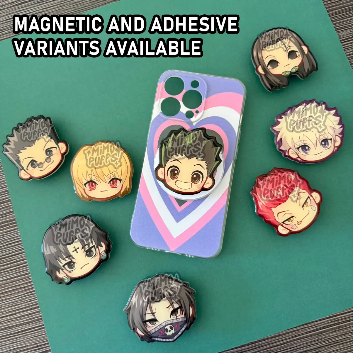 Hunter x 2 Anime Phone Grip Acrylic