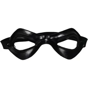 Black latex eye mask, robber mask props, superhero masks, Halloween cosplay costume mask props, Adult