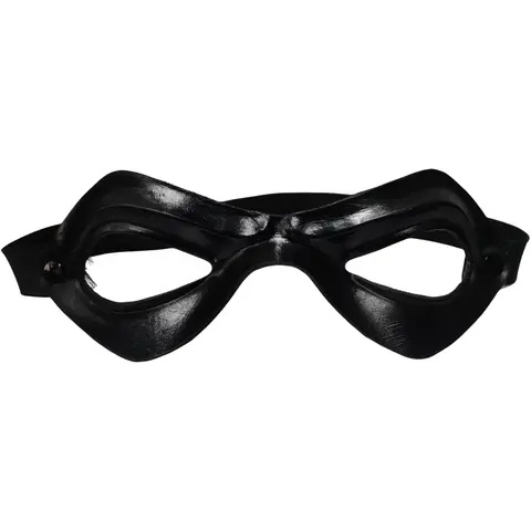 Adult Light Latex Black Robber Mask Design Mask with Eye Coverage - Breathable, Lightweight for Long Wear, Halloween Costume Accessory, Cosplay Prop, Christmas & New Year's Eve Festive Party Supplies