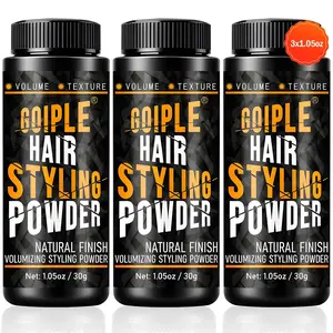 【Deals for You days】3Counts Hair Styling Powder 1.05oz Natural Look Styling for Men Volumizing & Texturizing Powder Flexible Hold Easy to Apply Texture with No Oil/Greasy/Residue