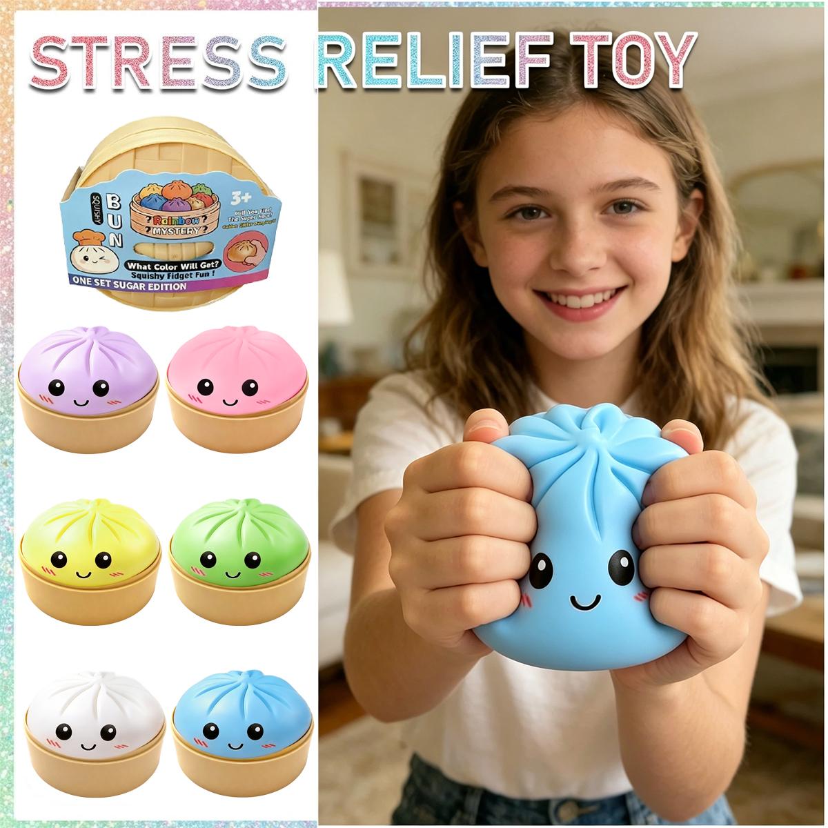 Dumpling Squishy, New Glitter Dumpling Squishy Toys, Squishies Dumplings with Mystery Steamer Box, Stress & Anxiety Relief Toys for Kids & Adults Non-Edible Dumpling Squishy, New Glitter Dumpling Squishy Toys, Squishies Dumplings with Mystery Steamer Box, Stress & Anxiety Relief Toys for Kids & Adults Non-Edible