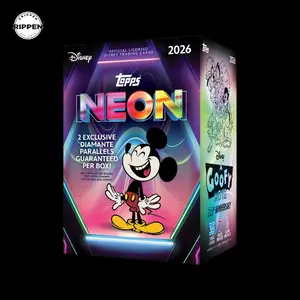 2026 Topps Neon Disney Blaster Box - Topps Disney Cards
