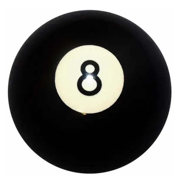 Twisted Shifterz Resin 8-Ball Shift Knob, Automotive Interior Gear Stick Accessory - Sold individually