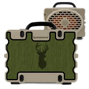Turtlebox Shell Deer Head Custom Speaker Accessory CNC Routed Design Marine Grade EVA Foam Durable Material Custom