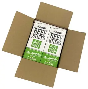 JALAPEÑO HALAL BEEF STICK MASTER CASE (64 STICKS)