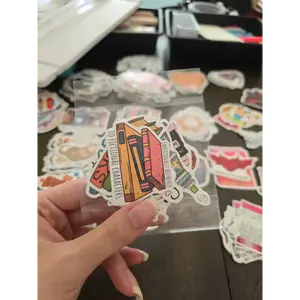 Reading Sticker Pack, 15 Stickers in one Pack, Gift, Reading