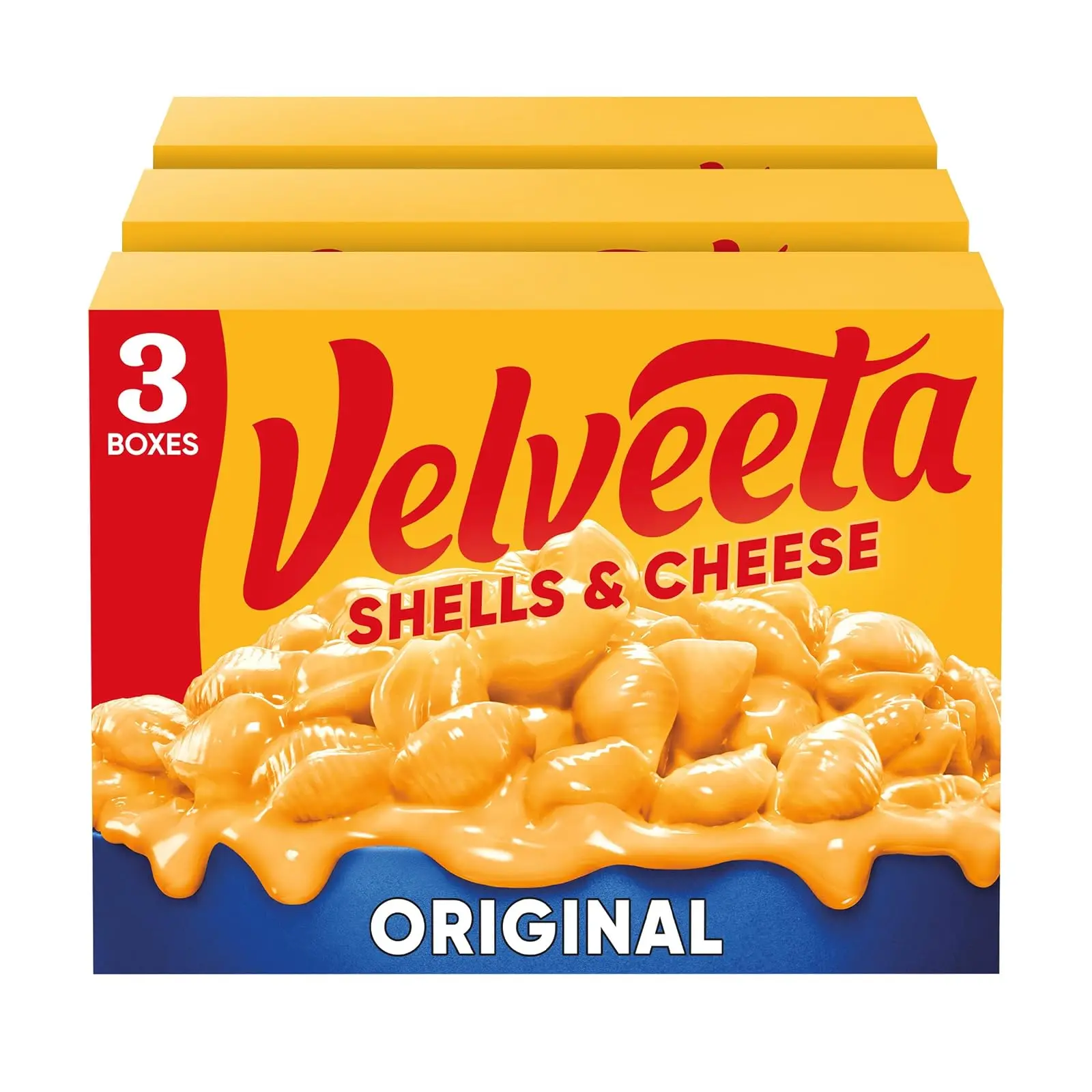 Cheese Mac and Cheese Dinner, 3 Boxes, Original, 12 oz | for Easy Dinner or Dinner Sides Made with Real Cheese Made With Real Cheese